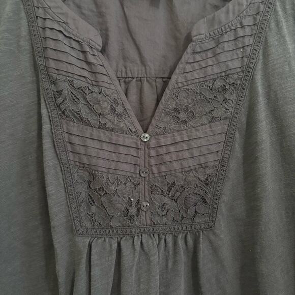 Anthropologie Meadow Rue Anona Lace Blouse Sz M - Picture 4 of 7